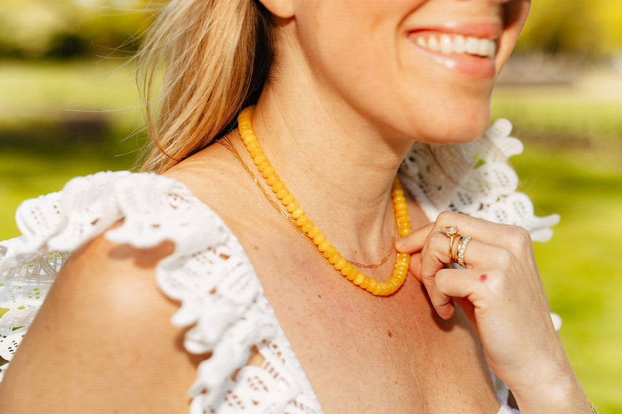 Yellow Gemstone