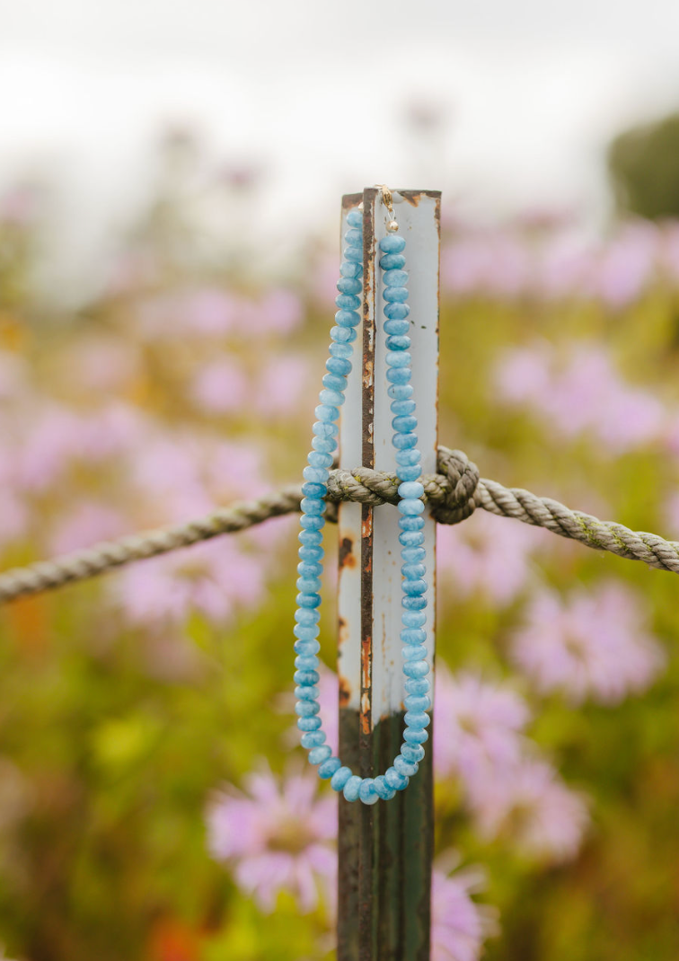 Blue Gemstone Necklace