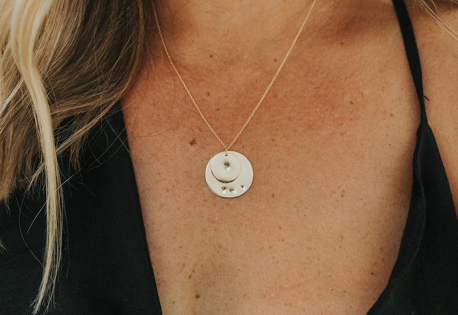 Two Disc Charms with Personalization